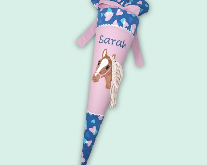 Schultüte Pferd passend zum Seashell Pearl Schulranzen