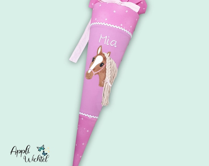 Schultüte Pferd passend zum Wolkenzaubär Schulranzen