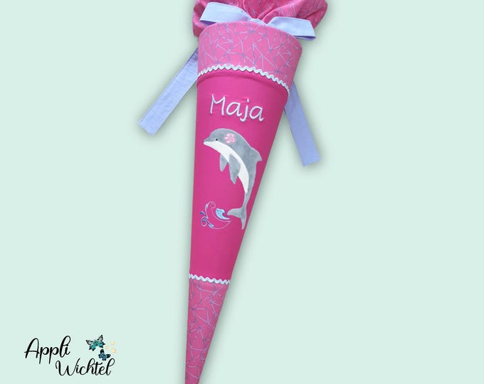 Schultüte mit Delfin passend zum Star Stella Schulranzen