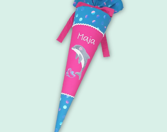 Schultüte Delfin passend zum Dolphin Finja Schulranzen