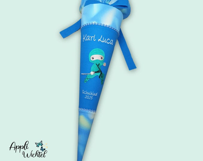 Schultüte Ninja passend zum Ninja Zazu Schulranzen