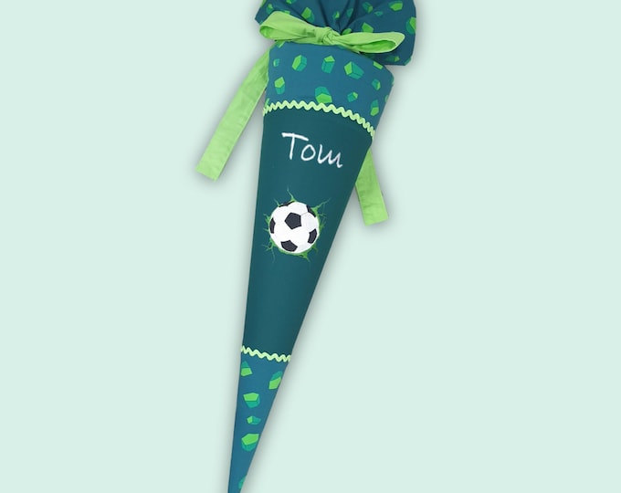 Schultüte Fussball Fußball passend zum Dino Targo  Schulranzen