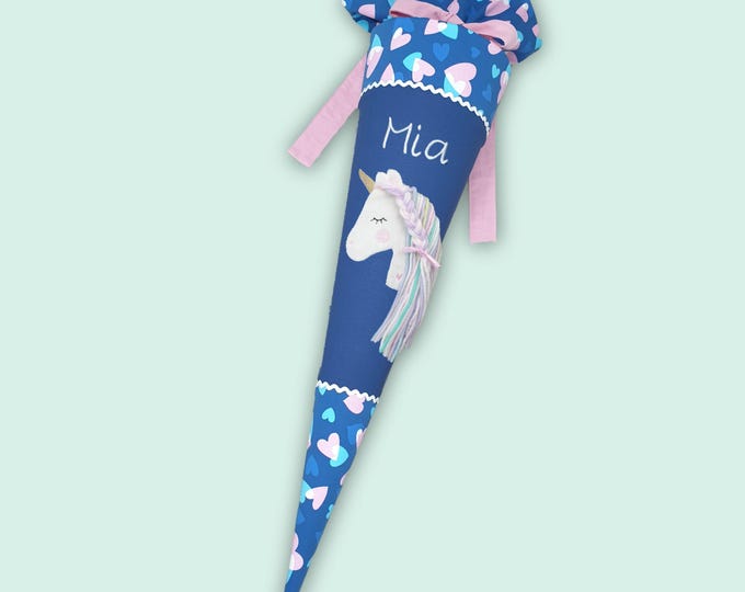 Schultüte Einhorn passend zum Seashell Pearl Schulranzen