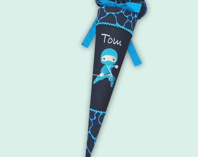 Schultüte Ninja passend zum Bärassic Garden Schulranzen