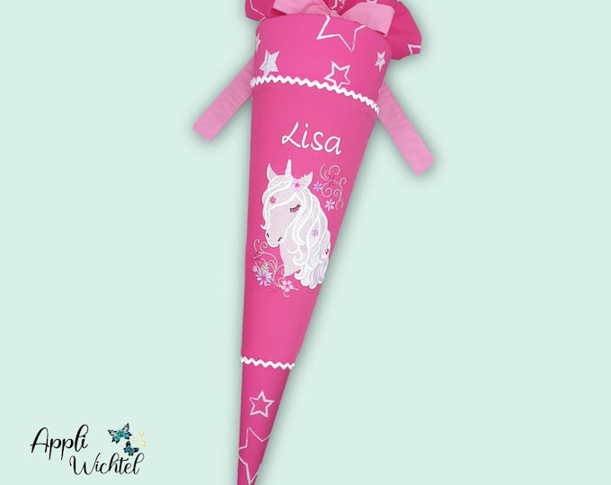 Schultüte mit Einhorn passend zum Sternzaubär Schulranzen
