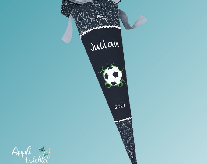 Schultüte Fussball passend zum Super ReflektBär Glow Schulranzen