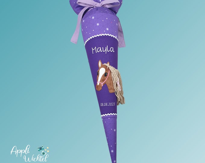 Schultüte Pferd passend zum Dreamy Pegasus Schulranzen