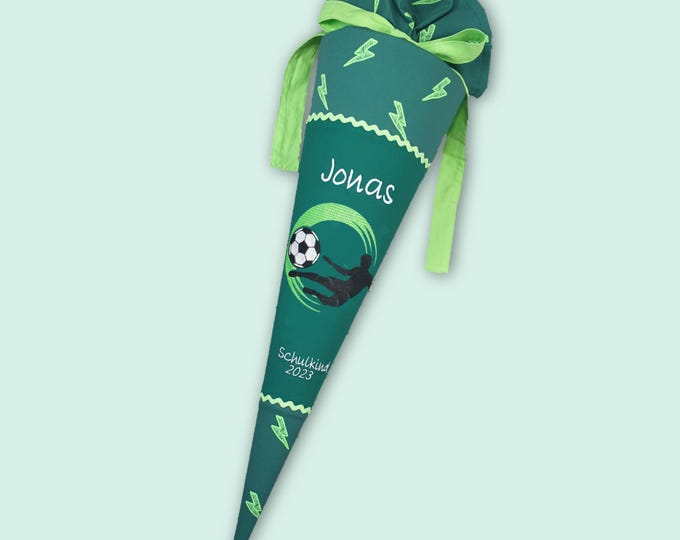 Schultüte Fussball passend zum Bärtastisch Schulranzen