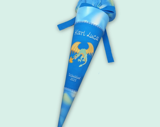 Schultüte Drache passend zum Ninja Zazu Schulranzen