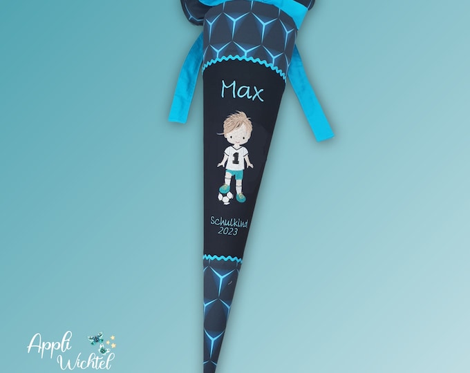 Schultüte Fussball passend zum Shark Dexter Schulranzen