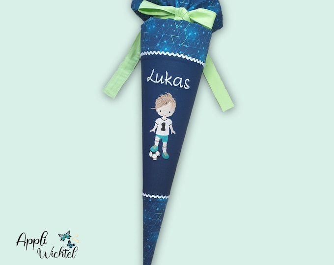 Schultüte Fussballer passend zum Starship Galactus Schulranzen