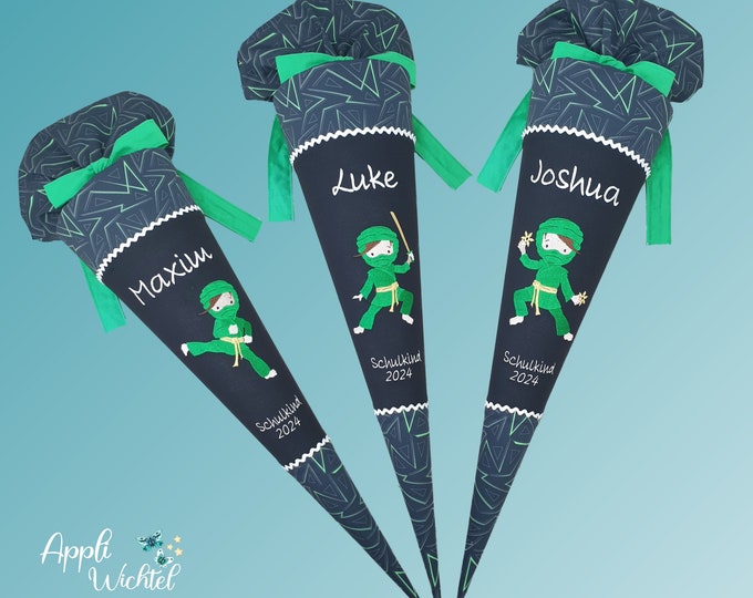 Schultüte Ninja passend zum Ninja Kimo Schulranzen