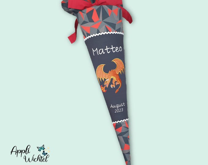 Schultüte Drache passend zum TaekBärdo  Schulranzen