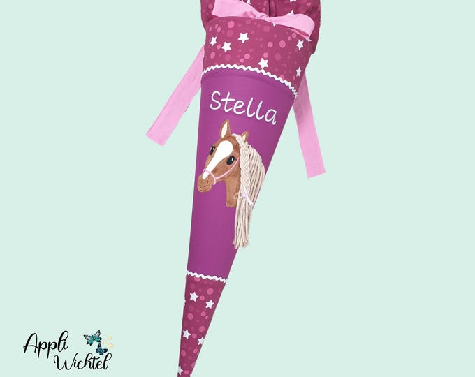 Schultüte mit Pferd passend zum step by step sweet Unicorn Nuala Schulranzen