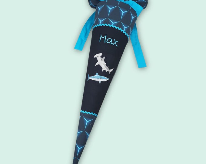 Schultüte Hai Hammerhai passend zum Shark Dexter Schulranzen