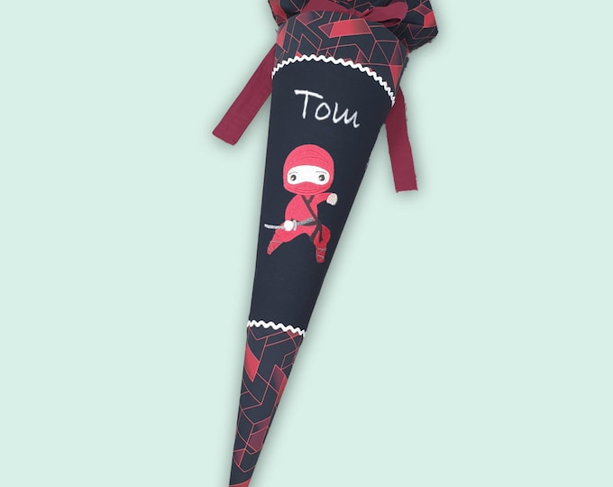 Schultüte Ninja passend zum Unaufhaltbär Schulranzen