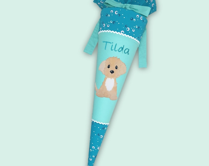 Schultüte mit Hund passend zum Dog Basty Schulranzen