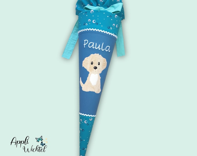 Schultüte mit Hund passend zum Dog Basty Schulranzen