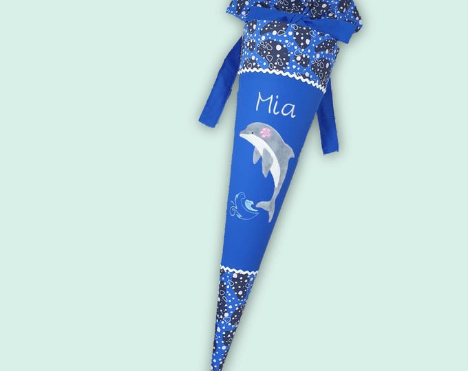 Schultüte Delfin passend zum Ozeanbärwohner Schulranzen