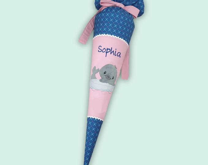 Schultüte Robbe passend zum Mila Schulranzen