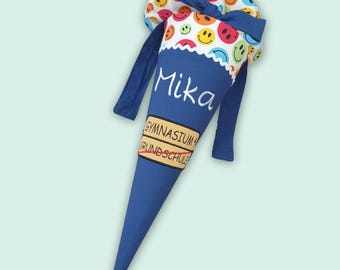 Schultüte Gymnasium 5. Klasse kleine Schultüte 40 cm oder 50 cm Geschwistertüte