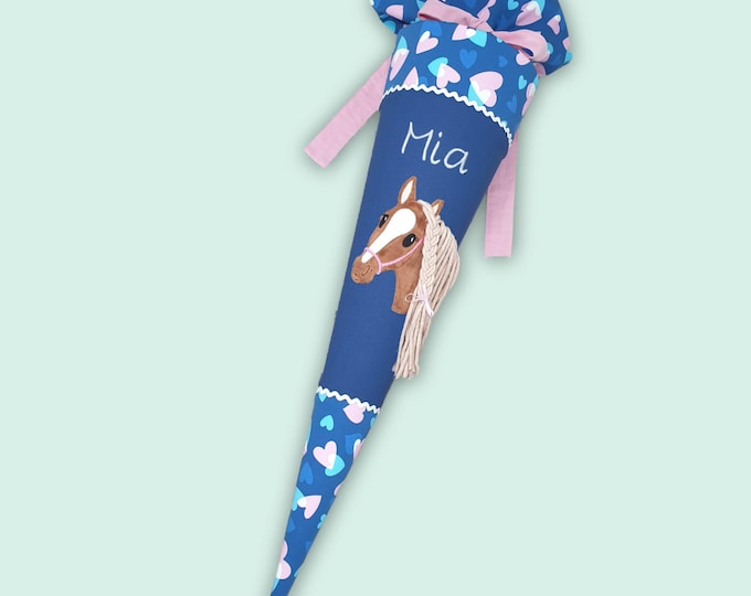 Schultüte Pferd passend zum Seashell Pearl Schulranzen