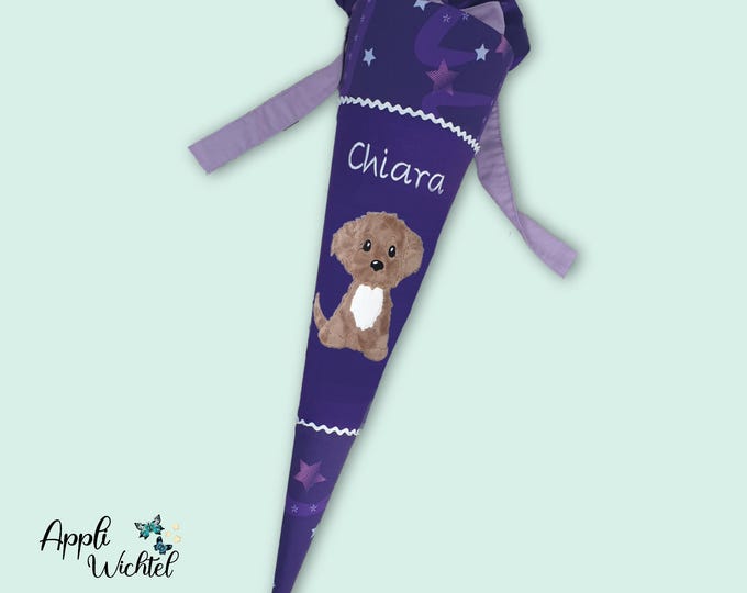 Schultüte mit Hund passend zum Pegasus Emily Schulranzen