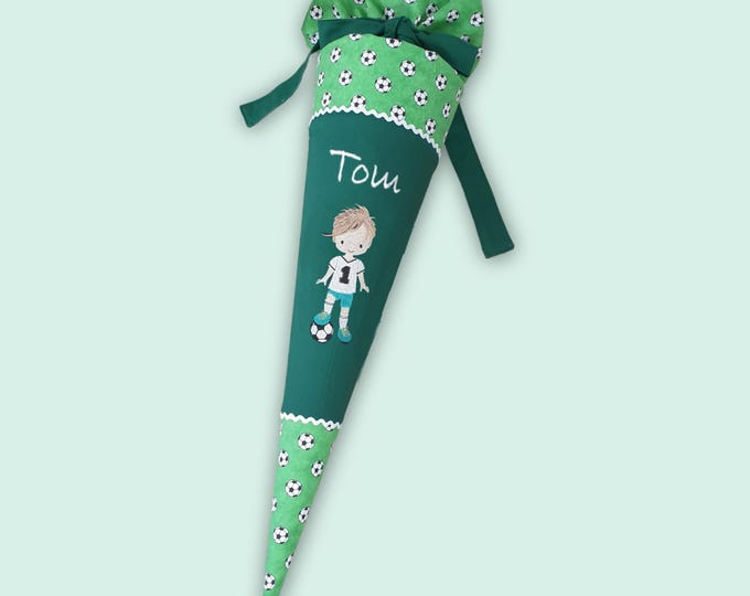 Schultüte Fussball Fussballer in Grün