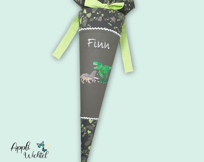 Schultüte Dino passend zum Dino Torex Schulranzen