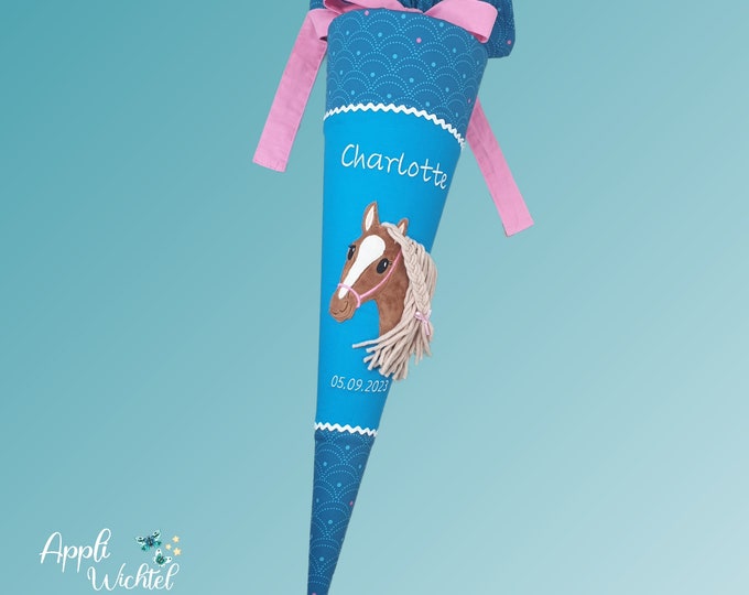 Schultüte Pferd passend zum Stepbystep Dolphin Pippa Schulranzen