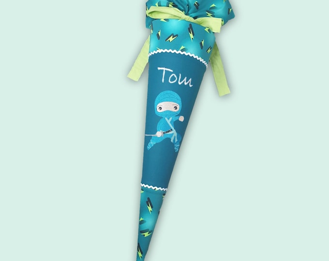 Schultüte Ninja passend zum DerDieDas Magic Light  Schulranzen