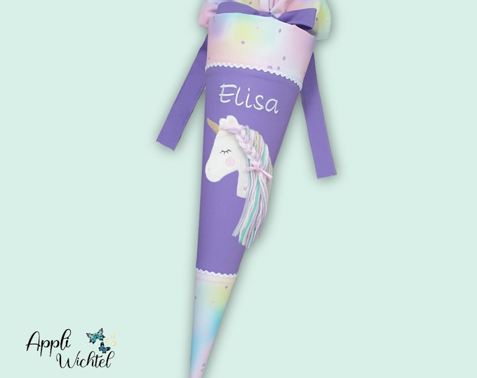 Schultüte Einhorn passend zum step by step Butterfly Luna Schulranzen