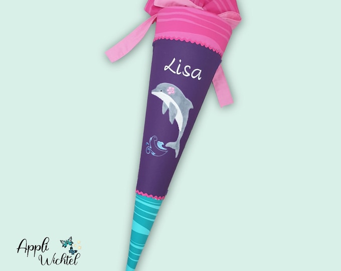 Schultüte Delfin passend zum Stepbystep Dolphin Lana Schulranzen