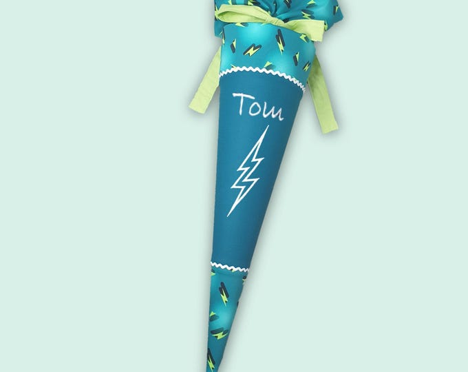 Schultüte Blitz (Leuchtet im Dunklen) passend zum DerDieDas Magic Light  Schulranzen