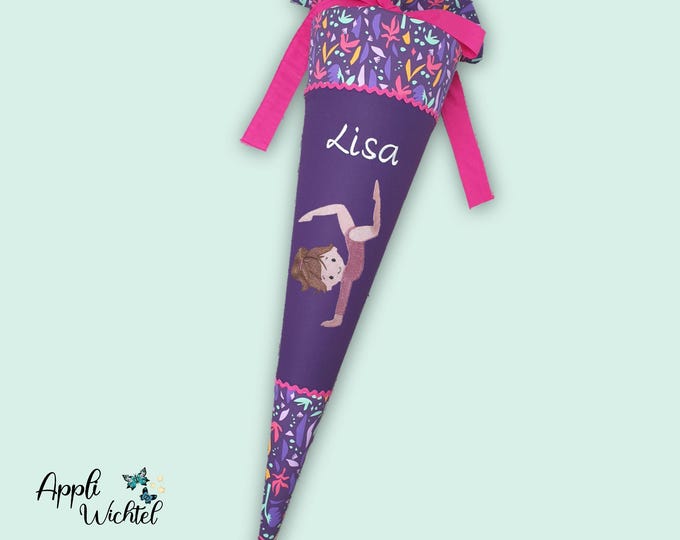 Schultüte Turnerin passend zum Ambärzonas Schulranzen