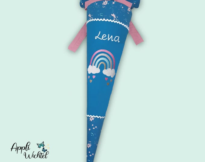 Schultüte Regenbogen passend zum step by step Wild Horse Ronja Schulranzen