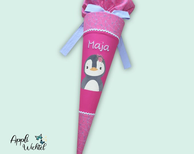 Schultüte mit Pinguin passend zum Star Stella Schulranzen