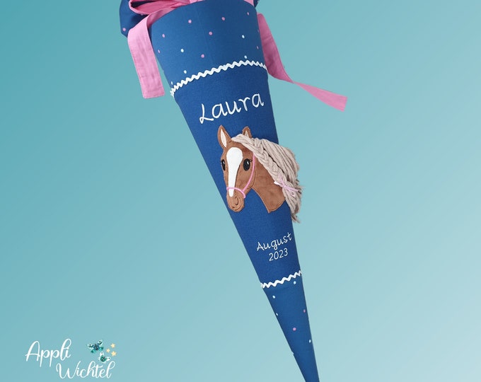 Schultüte Pferd passend zum Pferdefreunde Schulranzen