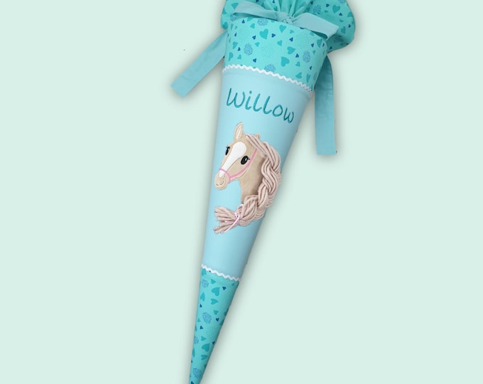 Schultüte Pferd passend zum Reitbärtraum Schulranzen