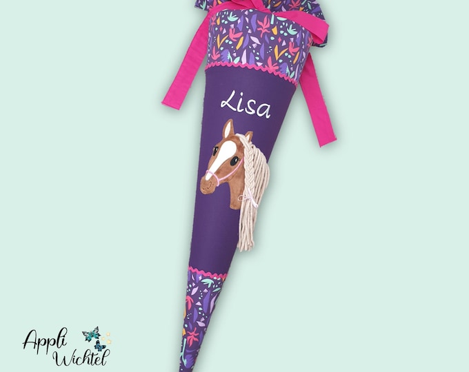 Schultüte Pferd passend zum Ambärzonas Schulranzen