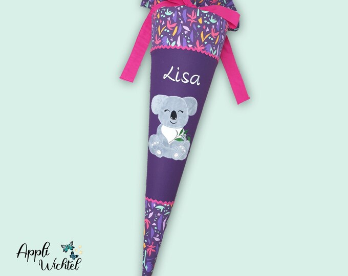 Schultüte Koala passend zum Ambärzonas Schulranzen