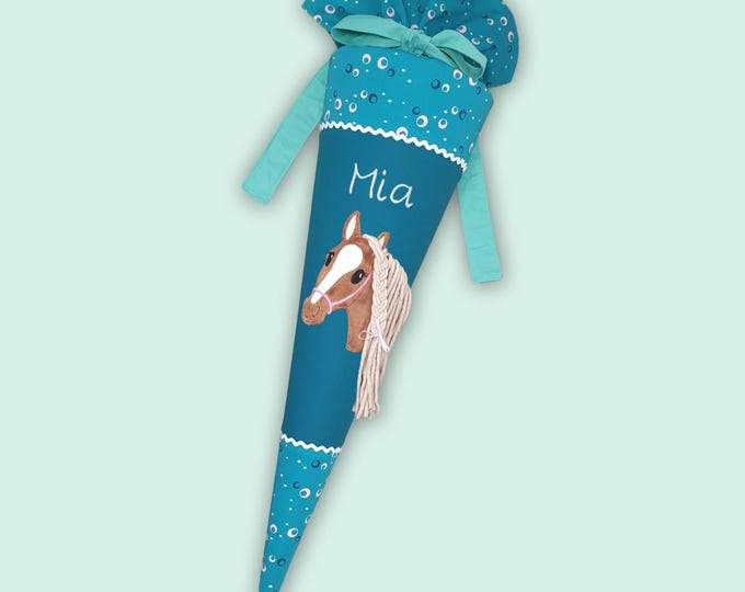 Schultüte mit Pferd passend zum Dog Basty Schulranzen