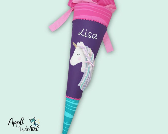 Schultüte Einhorn passend zum Stepbystep Dolphin Lana Schulranzen