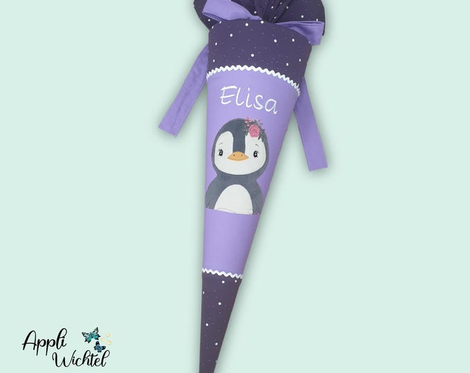 Schultüte Pinguin passend zum Sternguckbär Schulranzen