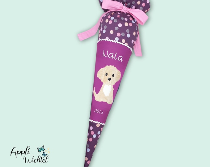 Schultüte Hund passend zum Ruby Schulranzen