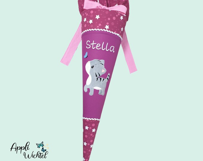 Schultüte mit Katze passend zum step by step sweet Unicorn Nuala Schulranzen