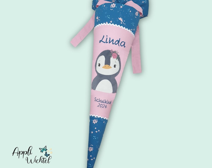 Schultüte Pinguin passend zum step by step Wild Horse Ronja Schulranzen