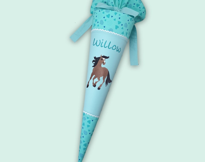 Schultüte Pferd passend zum Reitbärtraum Schulranzen