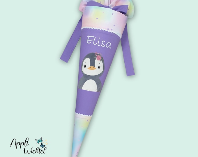 Schultüte Pinguin passend zum step by step Butterfly Luna Schulranzen