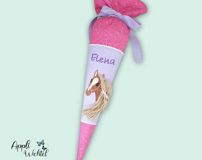 Schultüte mit Pferd passend zum Star Stella Schulranzen
